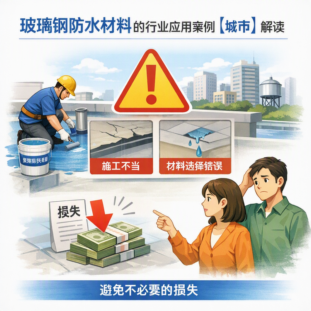 玻璃钢防水材料的行业应用案例，阿拉善解读