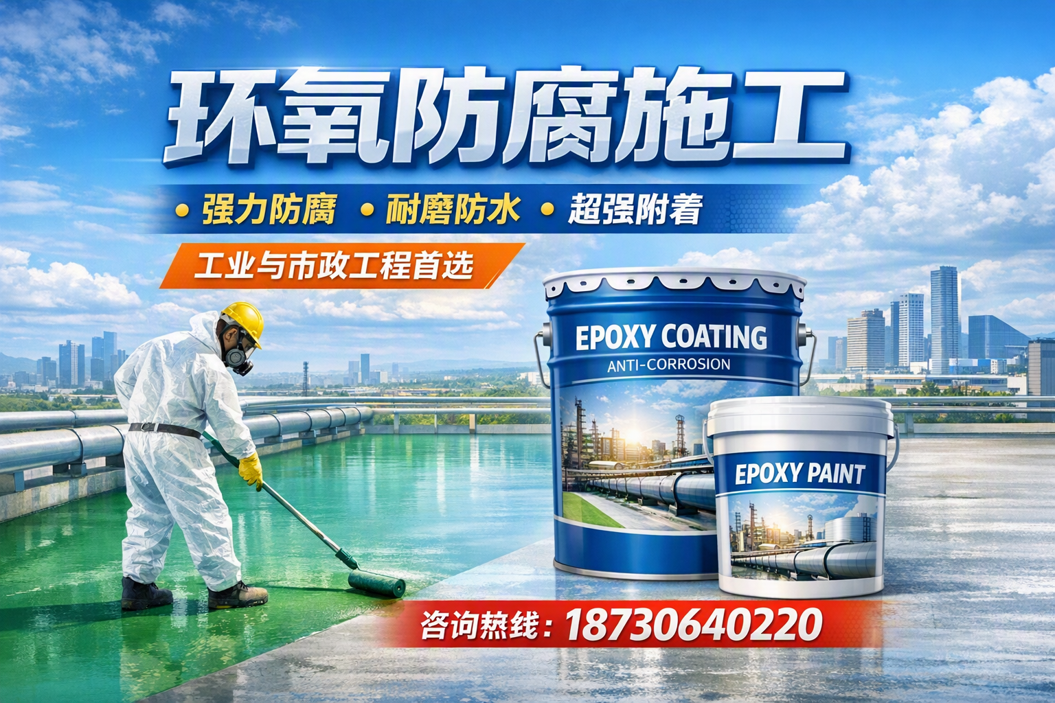 在 阿拉善 进行环氧防腐施工的注意事项
