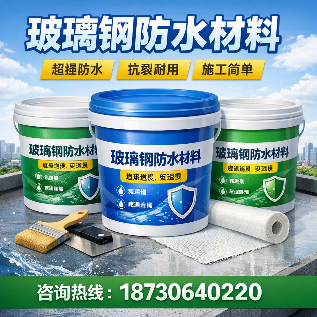 了解玻璃钢防水材料的市场趋势，阿拉善 企业不可不知